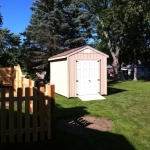8x12 Gable New Berlin WI with Ramp 
